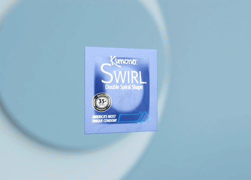Kimono Condom Swirl en Spirale